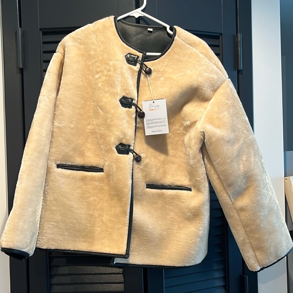 Oversized Faux Sherpa Jacket